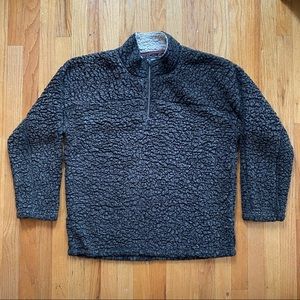 Quarter Zip Sherpa-Style Fleece